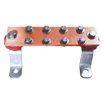 LINKEDPRO BY EPCOM LP-BUS-MURO - Barra Unión Muro / 1000A / Cobre 100% / Aisladores Rojos / TMGB-TGB / 3.28 ft | SIERRA STORE