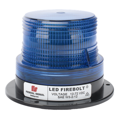Estrobo LED / 15 patrones de destello / 12-72 Vcc / Montaje en tubería 1/2 pulgada / SAE J845 Clase 2 | SIERRA STORE