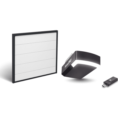 ACCESSPRO KIT-DOOR-87 - Kit Puerta de Garage 8x7 Pies (2.44 x 2.13 m) / Motor DC 1/2 HP / Insulada / Activación WiFi / Hasta 50 | SIERRA STORE