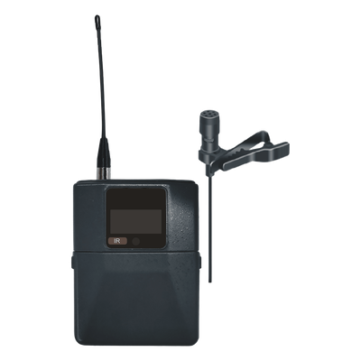 Micrófono de Solapa Inalámbrico / Transmisión Digital UHF / Modulación pi/4-DQPSK / Doble Banda 540-590 MHz y 640-690 MHz / Autonomía | SIERRA STORE