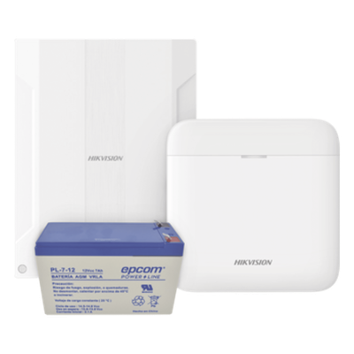 HIKVISION DSPWA48KS/EXP - Kit de Alarma Inalámbrica / Conversión de 16 Zonas Cableadas / Comunicación 3G/4G Dual SIM / 48 Zonas | SIERRA STORE