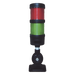 Torre LED Indicadora de Estado / 2 Niveles Rojo y Verde / Buzzer 85 dB / Voltaje Universal 110-240 VCA / Montaje 60 mm | SIERRA STORE