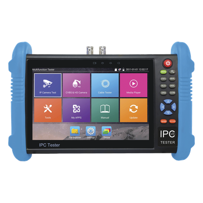 EPCOM TPTURBO8MP - Probador de Vídeo Android con Pantalla LCD de 7" para IP ONVIF / HD-TVI (8MP), HD-CVI (8MP) y AHD (5MP) / Wi-Fi | SIERRA STORE