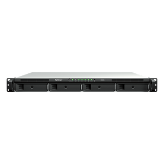 NAS Rackmount 4 Bahías / 1U 44 mm (1.73 in) / AMD Ryzen V1500B 4 Núcleos 2.2 GHz / 4GB DDR4 ECC SODIMM / 4x 1GbE RJ45 / PCIe 3.0 x8 / | SIERRA STORE