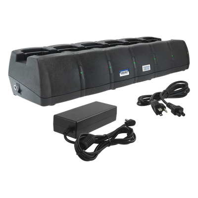 Multicargador / 6 Cavidades / Ni-MH / Adaptadores Intercambiables / LED por Cavidad / Uso Profesional | SIERRA STORE