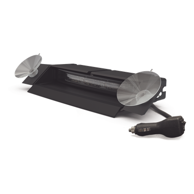 Luz LED de Advertencia / Perfil Bajo / Dual Color / 36 Patrones / 12-24 VDC / Montaje Versátil | SIERRA STORE