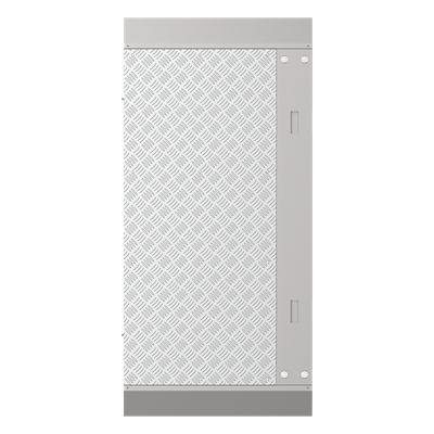HIKVISION DS-K3B530X-BASE900-M - Base adicional para torniquete swing / 1 carril / 90 cm (2.95 ft) / Instalación sin perforación | SIERRA STORE