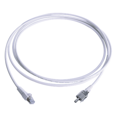 SIEMON T2E2-02M-B02L - Patch Cord / Cat5e / 2 Pares / Conector Modular / LS0H / 2 m (6.56 ft) / Blanco | SIERRA STORE