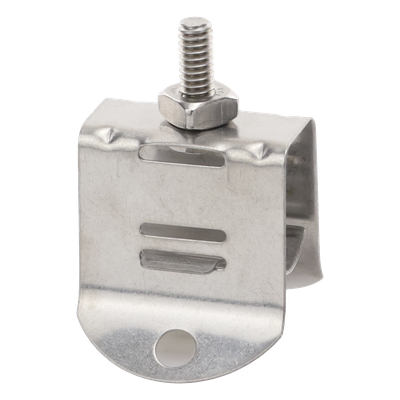 Sujetador de Cable Coaxial / Doble Click / 1/2 Pulgada / Paquete 10 Piezas | SIERRA STORE