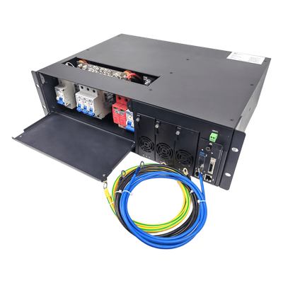 LINKEDPRO BY EPCOM LP-PSOLT-90A - Rectificador de Energía / 90 A / 5400 W / -48 Vdc / Alta Eficiencia 92% / Rack 19" 3U / Rango AC | SIERRA STORE