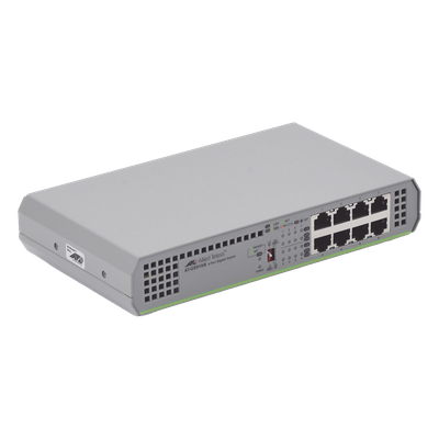 Switch Gigabit No Administrable, 8 Puertos 10/100/1000 Mbps fuente de alimentación interna | SIERRA STORE