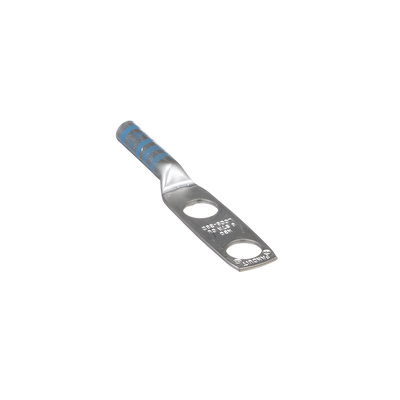 PANDUIT LCC6-38D-L - Zapata de Compresión / Calibre 6 AWG / Doble Barreno 3/8" (9.5 mm) / Espaciado 25.4 mm (1") / 35 kV / 90°C | SIERRA STORE