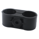 Sujetador Plástico para Cable Coaxial / 2 Cables / 1-1/4" Nominal / Rango 1.535" a 1.614" (39 a 41 mm) / Montaje Varilla 3/8" o M10 / | SIERRA STORE