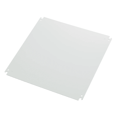 Platina de Montaje Posterior / 30x30 in (762x762 mm) / Acero Calibre 12GA / Recubrimiento en Polvo Blanco / Compatible Triplay 3/4 in | SIERRA STORE