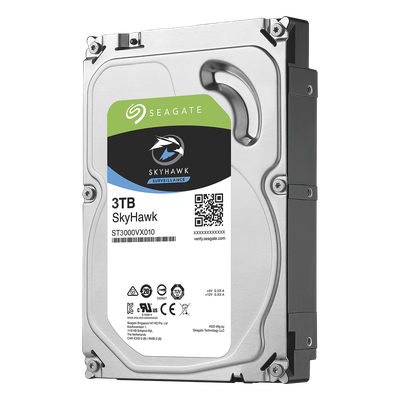 Disco duro SkyHawk 3TB 3.5" SATA III Optimizado para video vigilancia 24/7 | SIERRA STORE