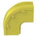 PANDUIT FROVRA6X4LYL - Bajada Vertical Exterior 90° / Canaleta 6x4 FiberRunner / Radio 2" (50.8 mm) / PC/ABS / Amarillo | SIERRA STORE