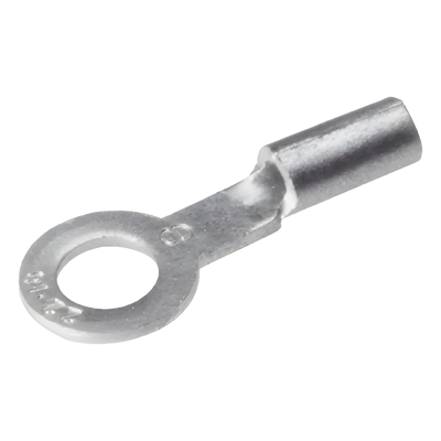 Terminal de Anillo / Calibre 16-14 AWG / Tornillo #6-#8 / Cobre Estañado / 0.97 in (25 mm) | SIERRA STORE