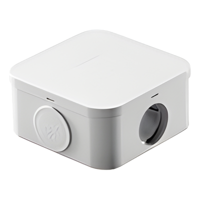 Caja de Derivación Estanca / PVC Auto-extinguible Libre de Halógenos / 4 Entradas / IP55 / 100x106x53 mm / Uso Exterior | SIERRA STORE