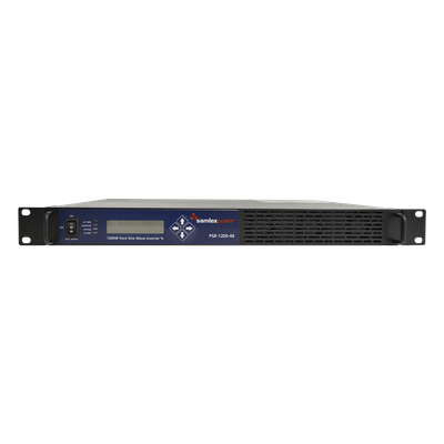 Inversor de Onda Pura / 1200 W Continuos / 2000 W Pico / 48 Vcc Entrada / 100-120 Vca Salida / Montaje Rack 19" 1U / THD Bajo | SIERRA STORE