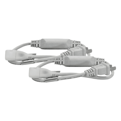 Adaptador de Corriente / 127 V / 300 W / IP65 / Compatible Manguera LED 2835 / Resina Transparente | SIERRA STORE