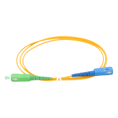 LINKEDPRO BY EPCOM LPSM2SCASCUS1 - Jumper de Fibra Óptica / Monomodo OS2 / SC/APC-SC/UPC / Simplex / 1 Metro (3.28 Pies) / 2mm | SIERRA STORE