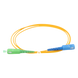 LINKEDPRO BY EPCOM LPSM2SCASCUS1 - Jumper de Fibra Óptica / Monomodo OS2 / SC/APC-SC/UPC / Simplex / 1 Metro (3.28 Pies) / 2mm | SIERRA STORE