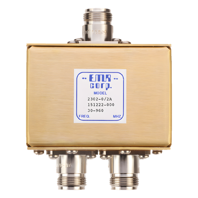 Divisor de Potencia RF / 2 Vías / 30-960 MHz / 0.5 W / N Hembra / 1.5x2.8x3.5 in | SIERRA STORE