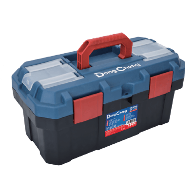 Caja de plástico Reforzada de 19 in. para Herramientas. - DONGCHENG