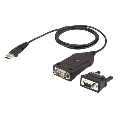 Adaptador USB a RS-422/485 / 921.6 kbps / USB-A a DB-9 / 3.75 x 1.61 x 0.87 in / Industrial 0°C a 40°C | SIERRA STORE