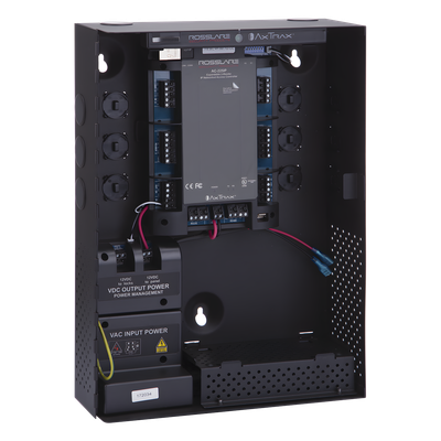 Controlador de Acceso IP / 2 Lectoras Wiegand / 30,000 Tarjetas / 20,000 Eventos / Gabinete con Fuente 12VDC 4A / TCP-IP y RS485 | SIERRA STORE