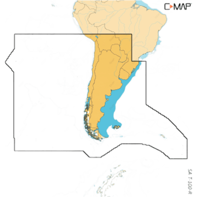 Carta Náutica C-MAP DISCOVER X / Datos Vectoriales Actualizados / Modos Día y Noche de Alta Calidad / Batimetría de Alta Resolución | SIERRA STORE