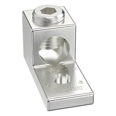 PANDUIT LAMA2/0-14-L - Terminal Mecánico de Aluminio / Cable 14 - 2/0 AWG / Orificio 1/4" / 600 V / 90 °C / UL-CSA | SIERRA STORE