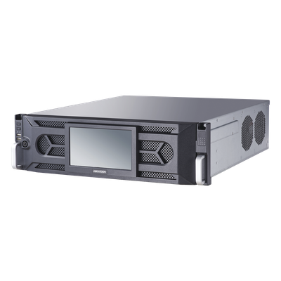 HIKVISION IDS-96064NXI-I16(B) - NVR 12 Megapixel (4K) / 64 Canales IP / 16 Bahías de Disco Duro / 4 Tarjetas de Red / RAID con Hot | SIERRA STORE