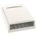 PANDUIT CBX4IW-AY - Caja de Montaje en Superficie / 4 Puertos Mini-Com / ABS / Blanco Mate / 73.6 x 27 x 114.3 mm | SIERRA STORE