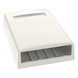 PANDUIT CBX4IW-AY - Caja de Montaje en Superficie / 4 Puertos Mini-Com / ABS / Blanco Mate / 73.6 x 27 x 114.3 mm | SIERRA STORE