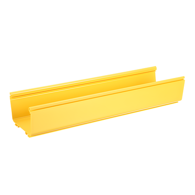 PANDUIT FR6X4YL10 - Canaleta para Cableado Estructurado / PVC Rígido / 6x4 Pulgadas / 3 m (9.8 ft) de Largo / Capacidad 3819 Cables / | SIERRA STORE