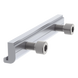 Conector de empalme / Aluminio anodizado anticorrosivo / Riel 3 y 7 / Industrial | SIERRA STORE