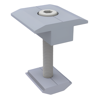 Sujetador Intermedio / 30 mm / Rieles 5 y 8 / Aluminio Anodizado / Montaje Solar | SIERRA STORE