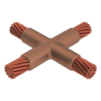 Molde para soldadura exotérmica / Horizontal / Cable 1/0 AWG a 1/0 AWG / Tipo X / Paso y derivación | SIERRA STORE