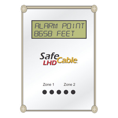 Módulo Localizador de Distancia / Doble Zona / Cable Detector de Calor / 4,571 m (15,000 ft) / Modbus RS-485 / 24 VDC / NEMA 4X | SIERRA STORE