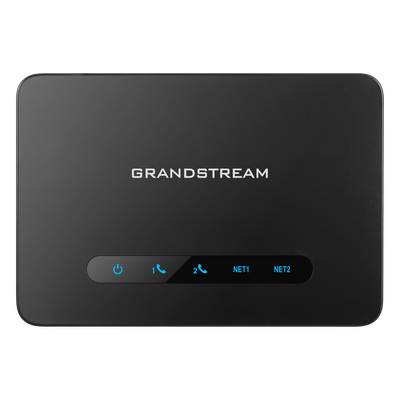 Adaptador de Teléfono Analógico ATA / 2 Puertos FXS / Router NAT Gigabit / Cifrado AES / Calidad de Voz HD / Fax T.38 | SIERRA STORE