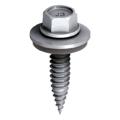 Tornillo Autoperforante / Acero Inoxidable A2 / Punta Endurecida / Arandela Selladora / Antideslizante / Espesor 17 mm | SIERRA STORE