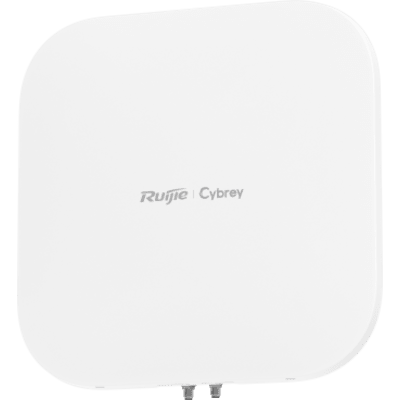 Antena Sectorial 90° / 2 Conectores RF / Tri-banda 2.4/5/6 GHz / Ganancia 11 dBi / Exterior IP55 / Conector RPSMA / Ruijie / Línea | SIERRA STORE
