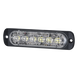 Luz Auxiliar LED / 12 LEDs / Rojo/Claro / SAE Clase 1 / ECE R65 / IPX7 / Perfil 9 mm (0.35') | SIERRA STORE