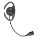 Auriculares de Gancho en C / Cable de Fibra Trenzada / Altavoz Giratorio / Conector SNAP / Compatible con Micrófono de Solapa 1 o 2 | SIERRA STORE