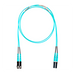 PANDUIT FZ2ELLNSNSNM006 - Jumper de Fibra Óptica / Multimodo OM4 50/125 / LC-SC Dúplex / LSZH / Aqua / 6 m (19.69 ft) | SIERRA STORE