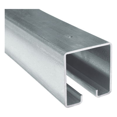 Riel Monorriel / Acero Galvanizado / 3.05 m (10 pies) / Carga 450 lbs / Canaleta U | SIERRA STORE