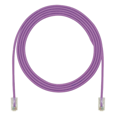 PANDUIT UTP28X9VL - Cable de Parcheo UTP / Cat6A / 24 AWG / CM / 2.74 m (9 ft) / Violeta | SIERRA STORE