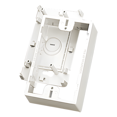 SIEMON CT4-BOX-02 - Caja de Montaje Superficial / Para Placas de Pared Universales / Color Blanco / Compatible con Anillos de | SIERRA STORE