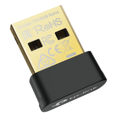Adaptador USB Nano Wi-Fi 6 / Dual Band 900 Mbps / Bluetooth 5.3 BLE / WPA3 / 1024-QAM / OFDMA / MU-MIMO / 0.76 × 0.62 × 0.29 in | SIERRA STORE